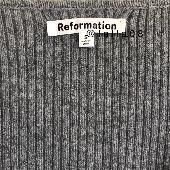 Reformation Hart Cashmere Sweater - Picture 9 of 14